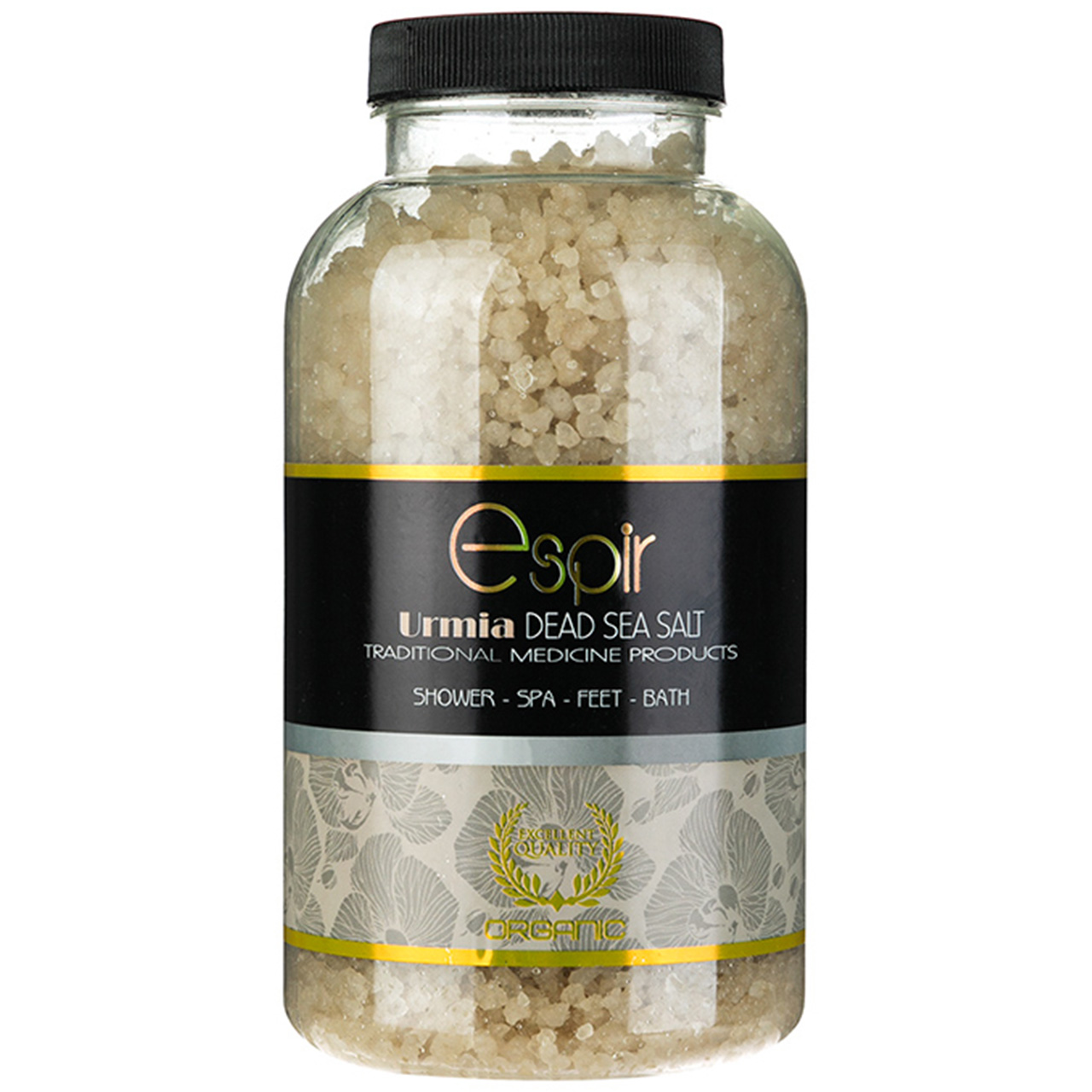 نمک حمام اسپیر دانه درشت مدل orchid salt وزن 1000 گرم