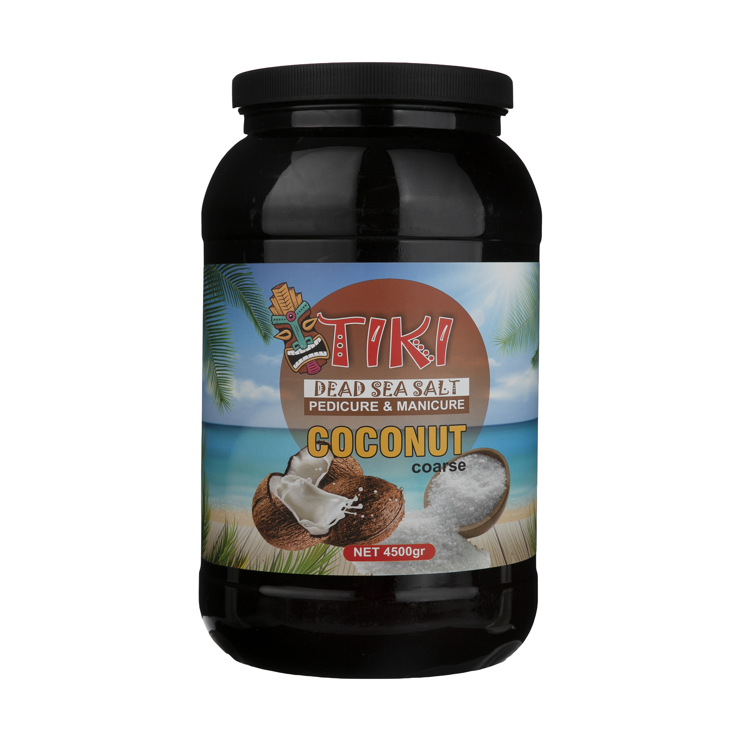 نمک حمام تیکی مدل coconut coarse وزن 4500 گرم
