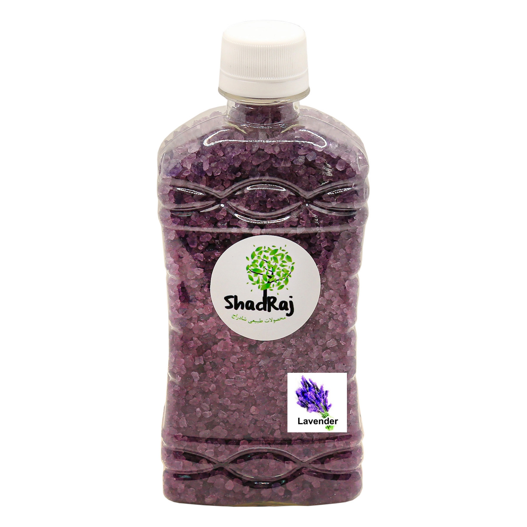 نمک حمام شادراج مدل lavender وزن 500 گرم