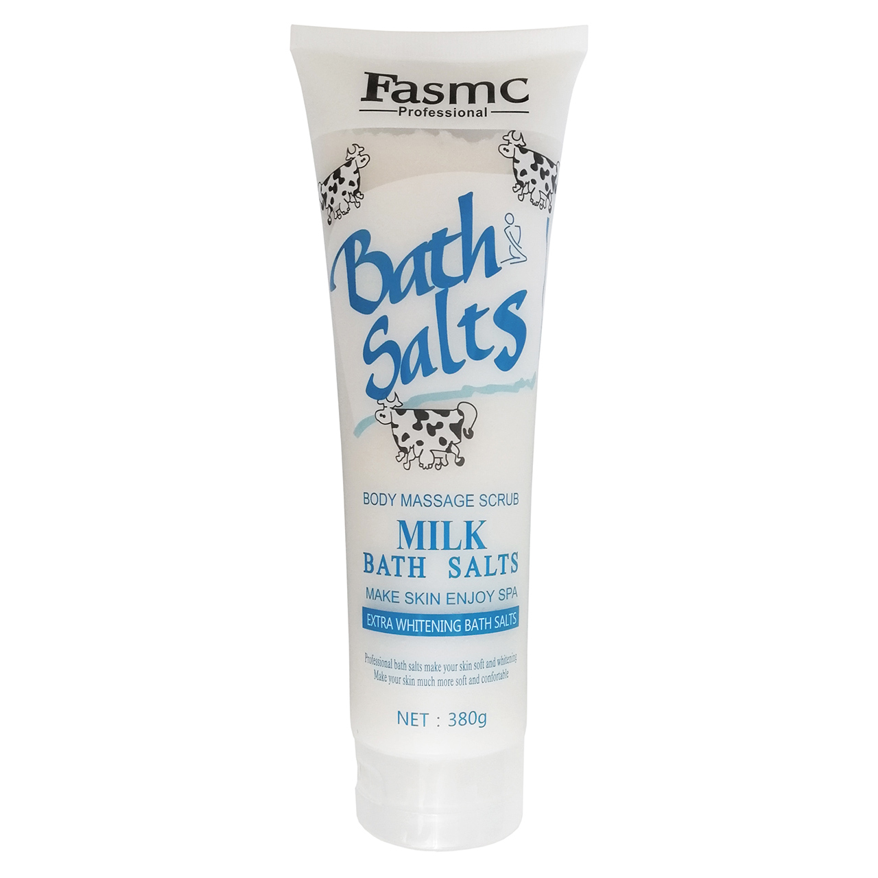 نمک حمام فاسمک مدل milk حجم 380 میلی لیتر