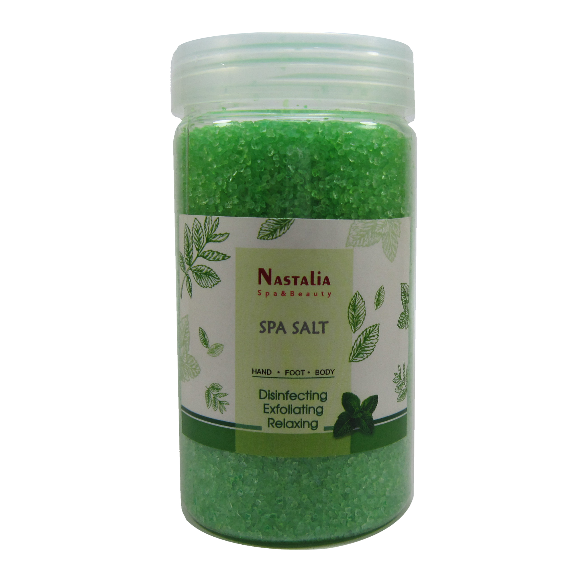 نمک حمام ناستالیا مدل glance وزن 650 گرم