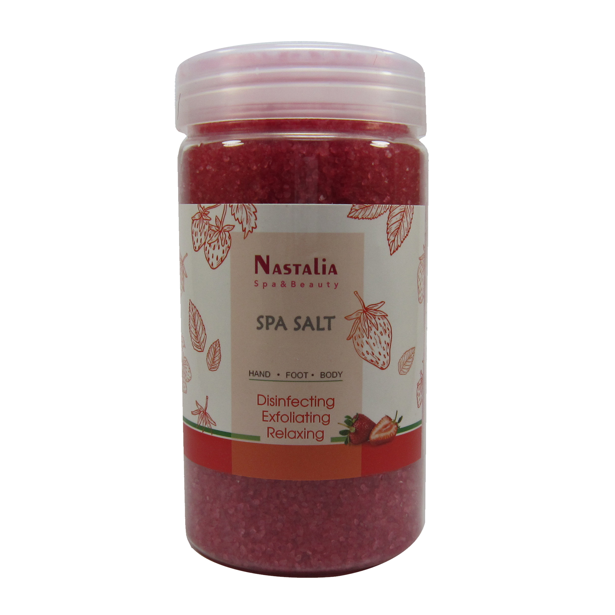نمک حمام ناستالیا مدل rosa وزن 650 گرم