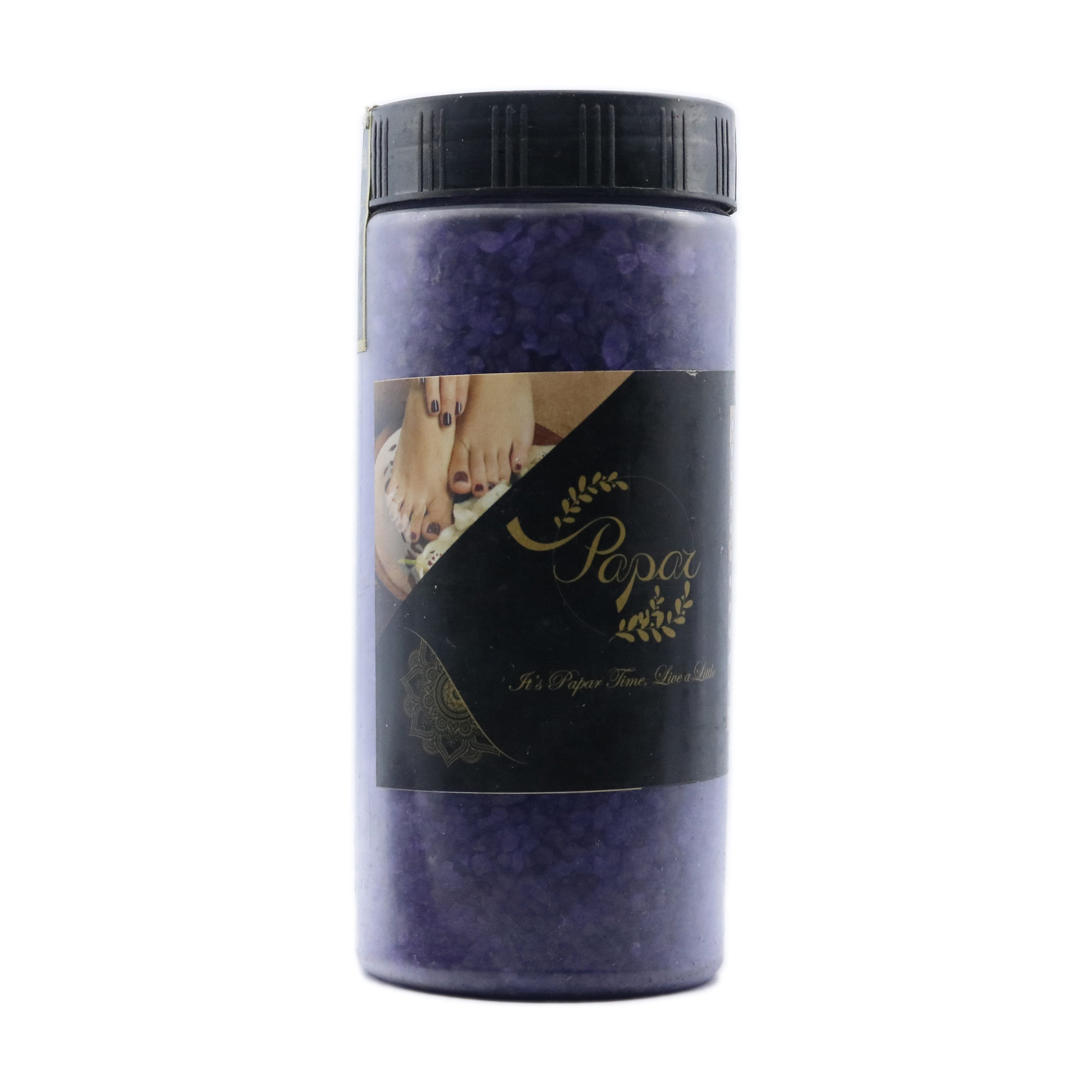 نمک حمام پپر مدل lavender وزن 900 گرم