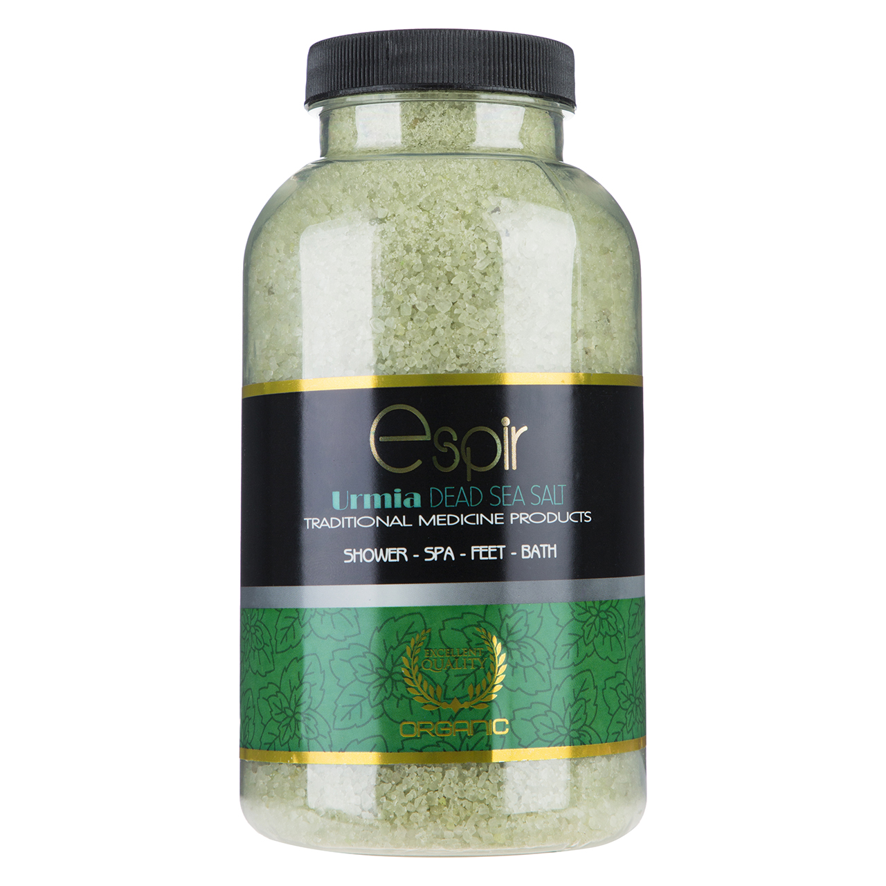 نمک دست و پا اسپیر دانه متوسط مدل mint salt وزن 1000 گرم