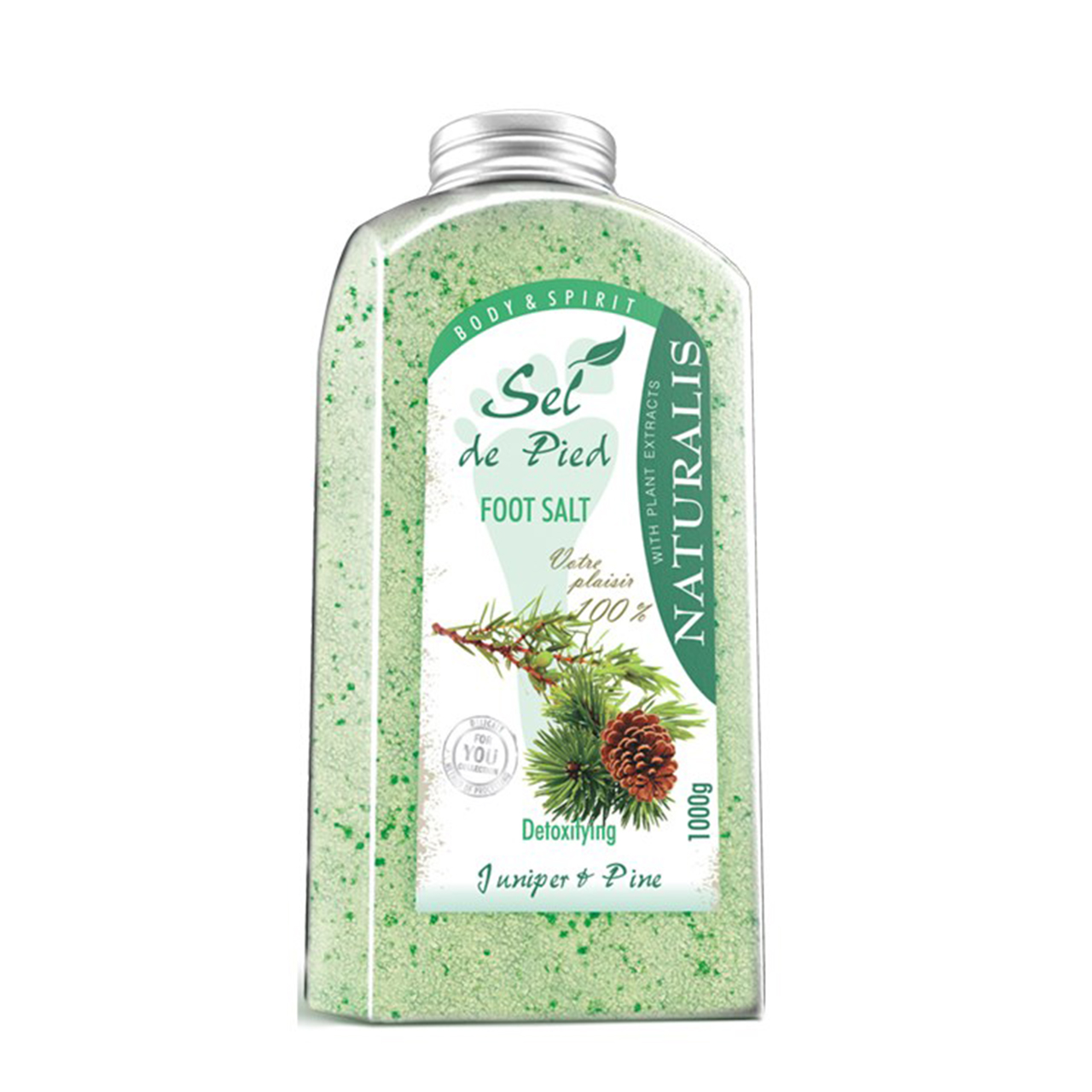 نمک پا نچرالیس مدل juniper and pine وزن 1000 گرم