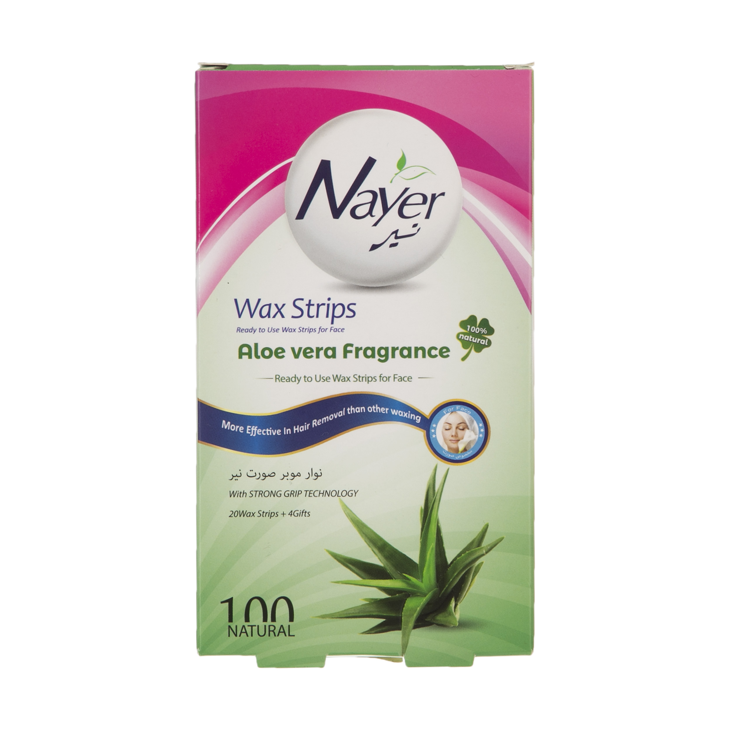 نوار موبر نیر مدل aloevera بسته 24 عددی