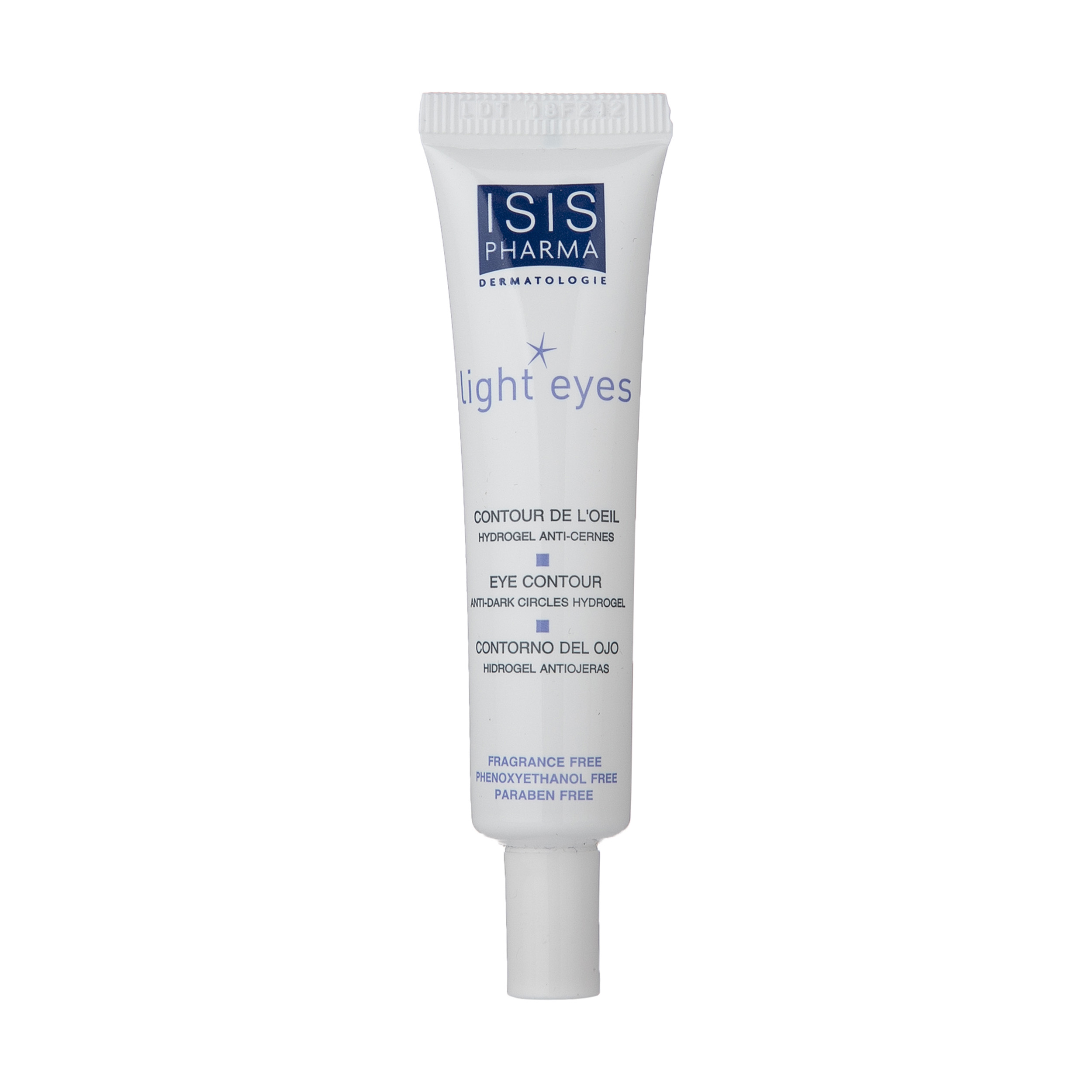 هیدروژل دورچشم آیسیس فارما مدل لایت آیز حجم 15 میلی لیتر