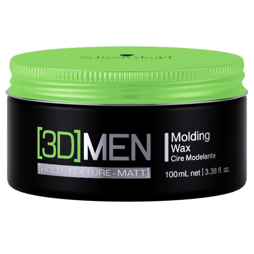 واکس حالت دهنده مو شوآرزکوف سری 3d men حجم 100 میلی لیتر