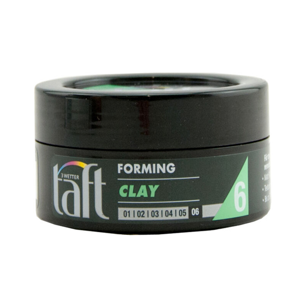 واکس مو تافت مدل clay 6 حجم 75 میلی لیتر