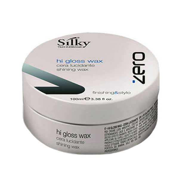 واکس مو سیلکی سری zero مدل hi gloss حجم 100 میلی لیتر