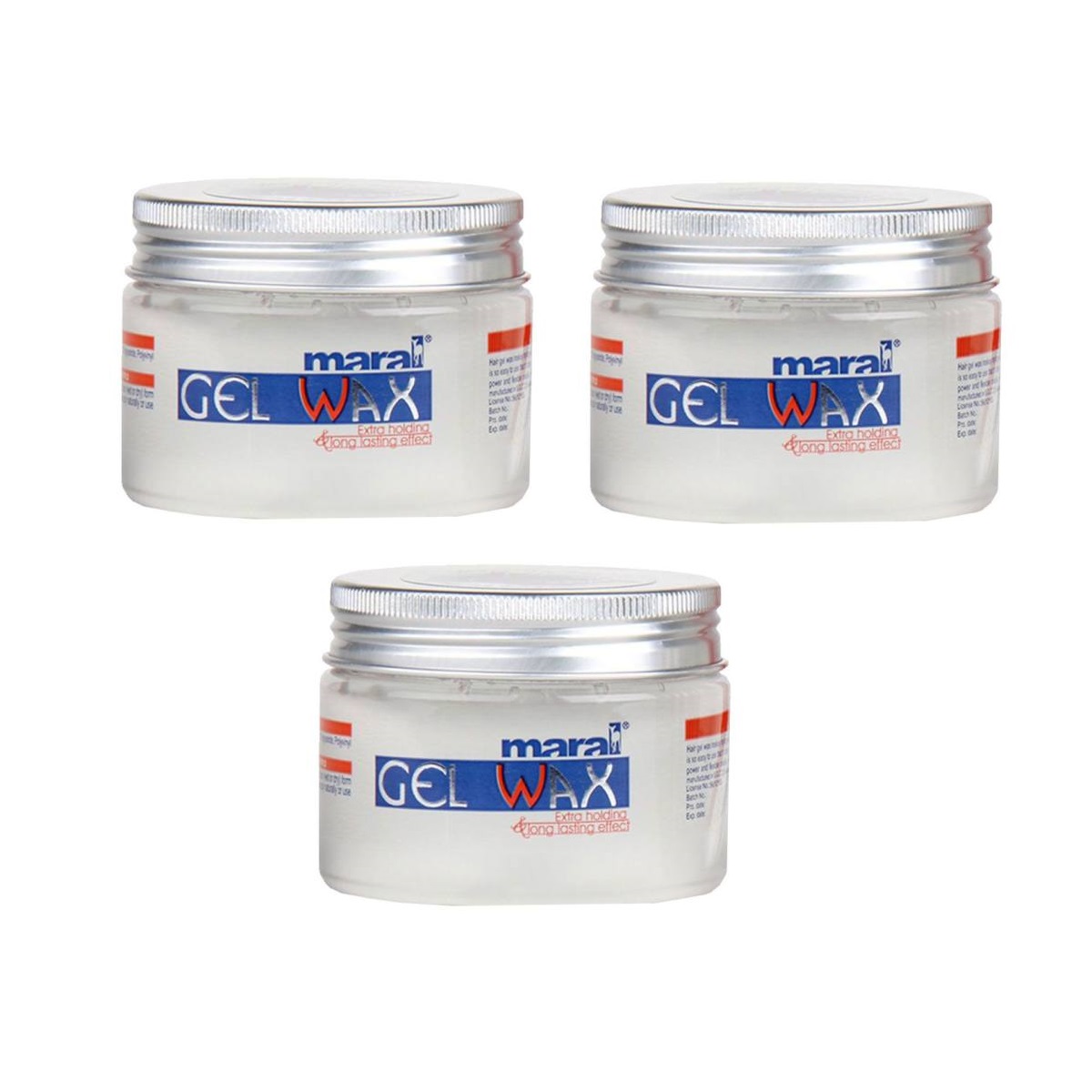 واکس مو مارال مدل extra holding حجم 120 میلی لیتر مجموعه 3 عددی