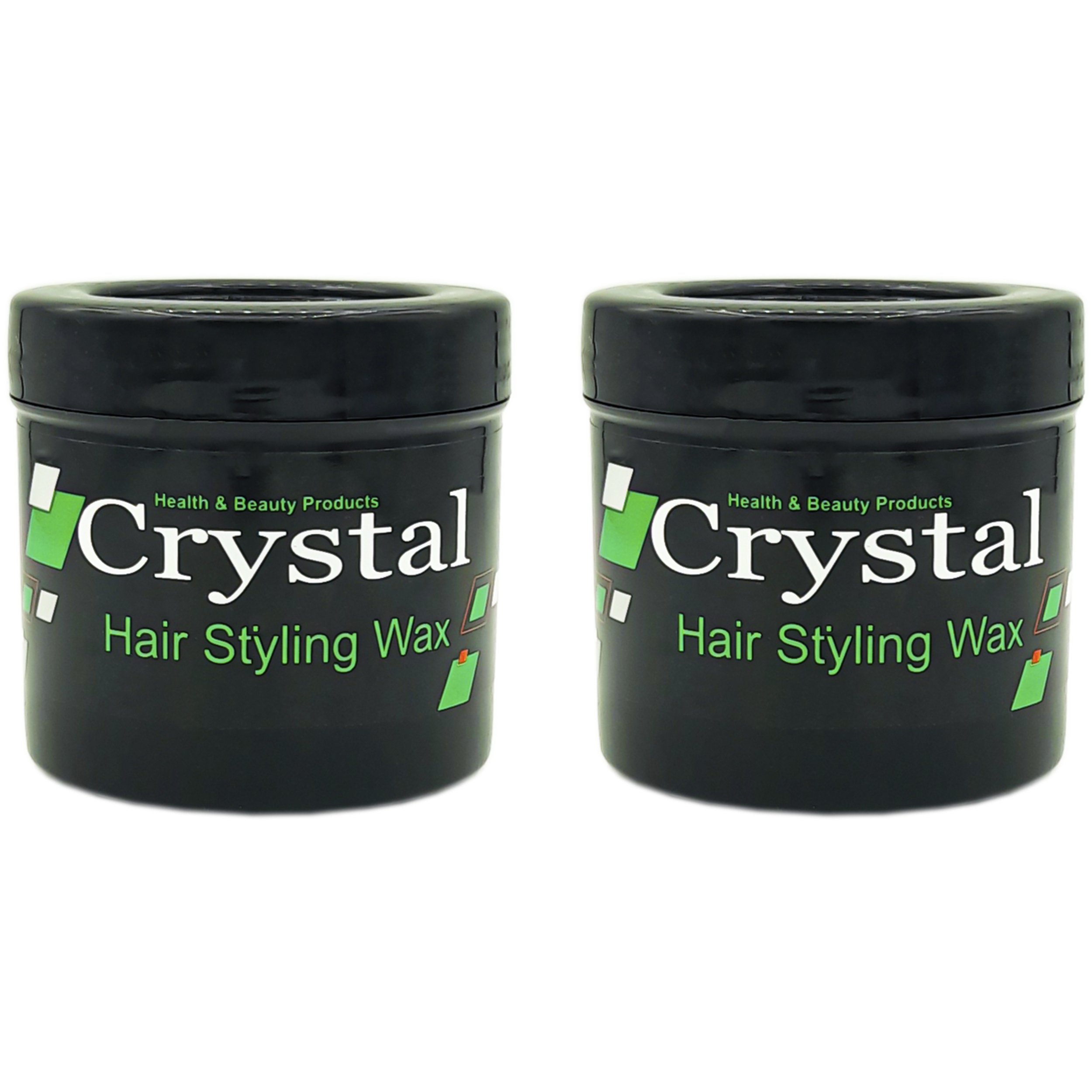 واکس مو کریستال مدل styling حجم 200 میلی لیتر مجموعه 2 عددی