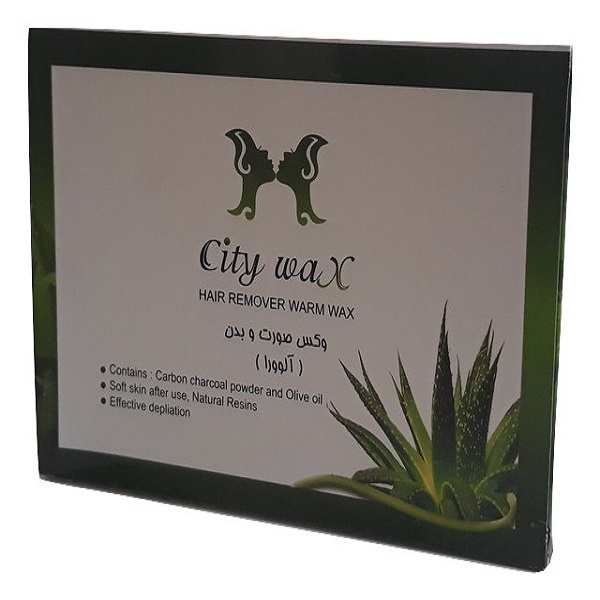وکس موبر سیتی وکس مدل aloevera وزن 500 گرم