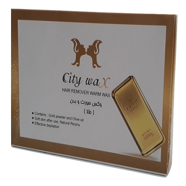 وکس موبر سیتی وکس مدل gold وزن 500 گرم
