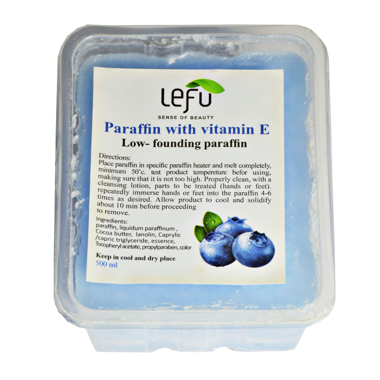 پارافین لفو مدل blueberry حجم 500 میلی لیتر