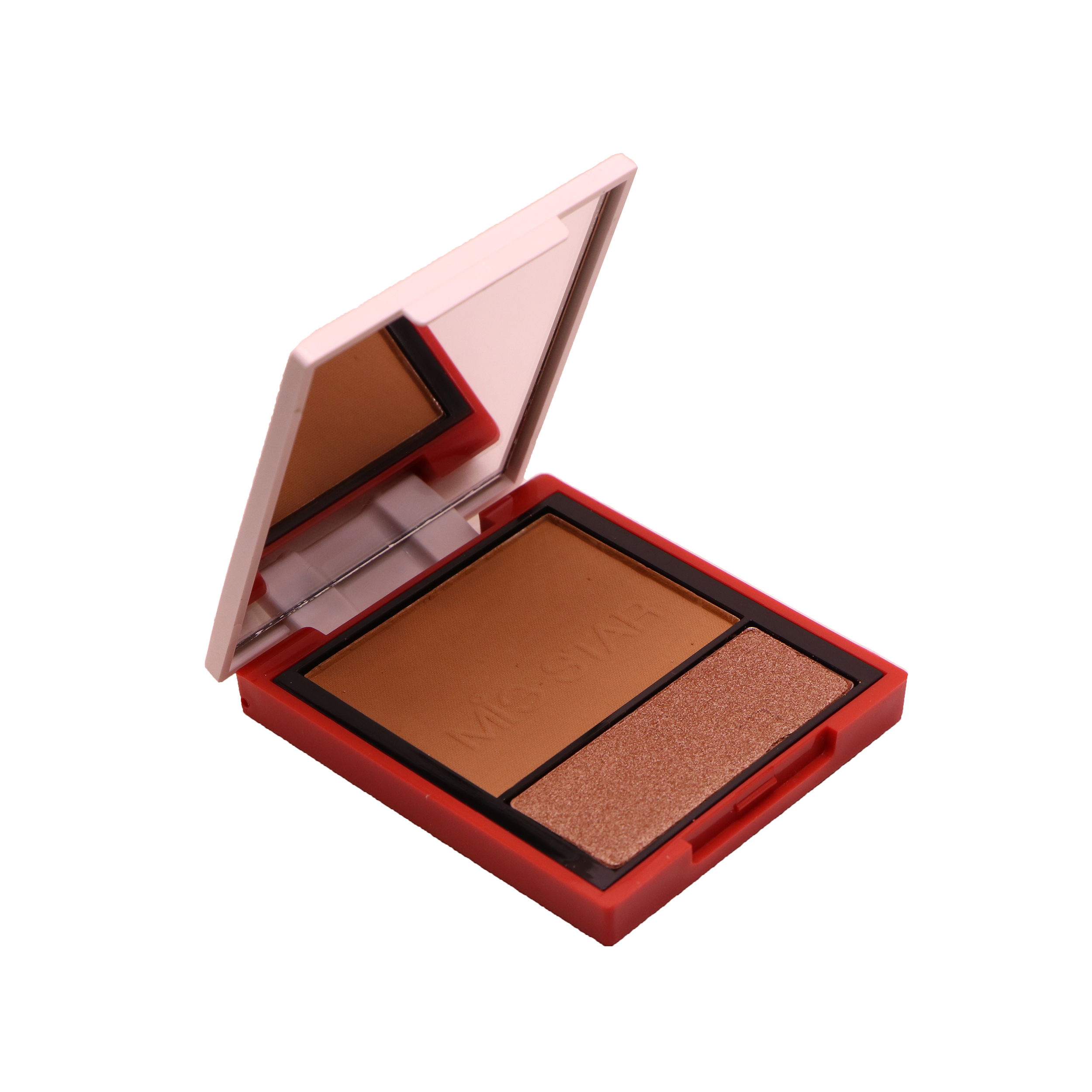 پالت رژ گونه و هایلایتر میستار مدل silky effect شماره 01