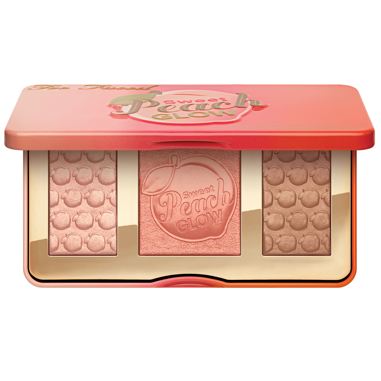 پالت رژگونه و هایلایتر توفیسد مدل sweet peach