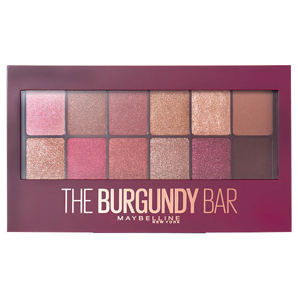 پالت سایه چشم میبلین مدل the burgundy bar
