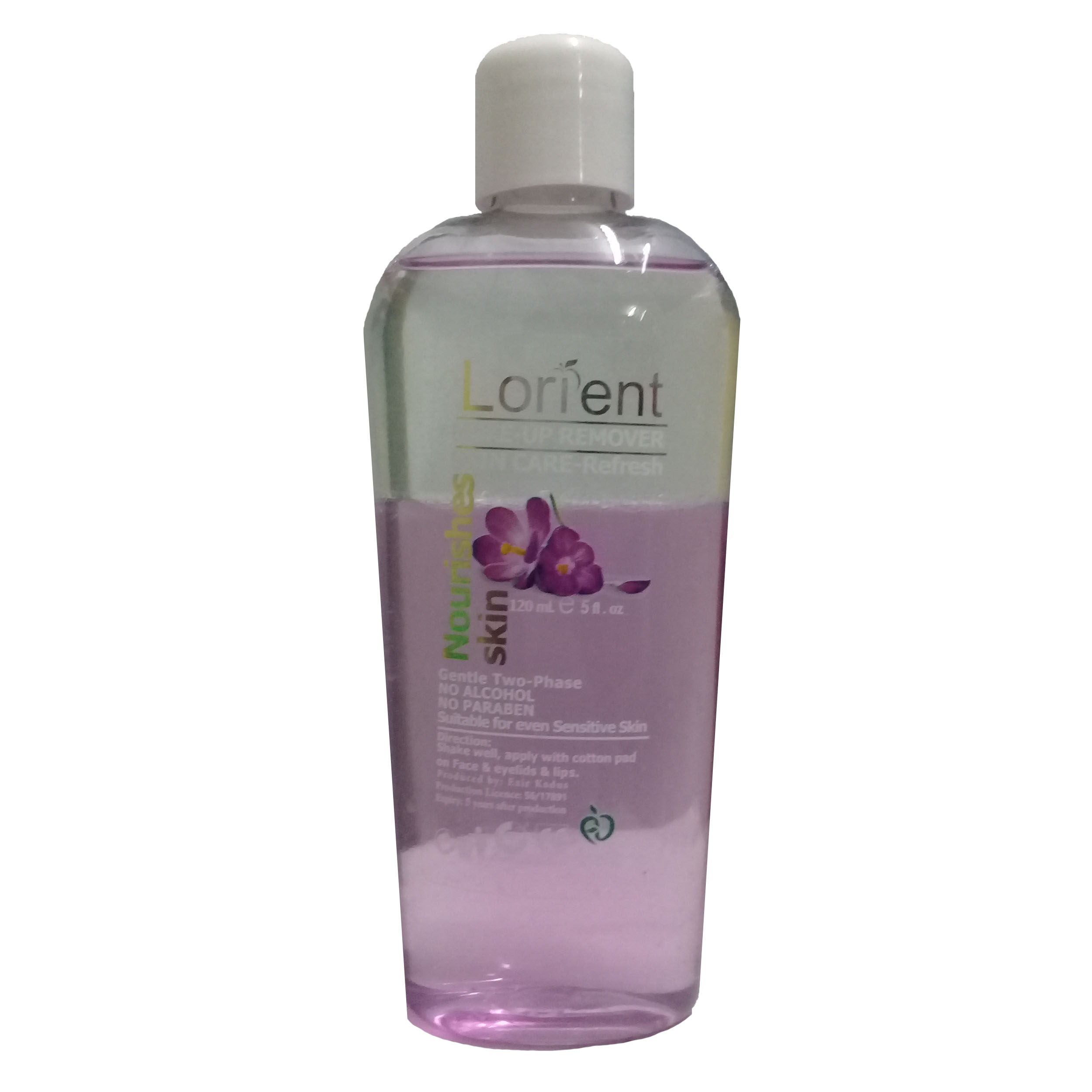 پاک کننده آرایش لورینت مدل nourishes skin حجم 120 میلی لیتر