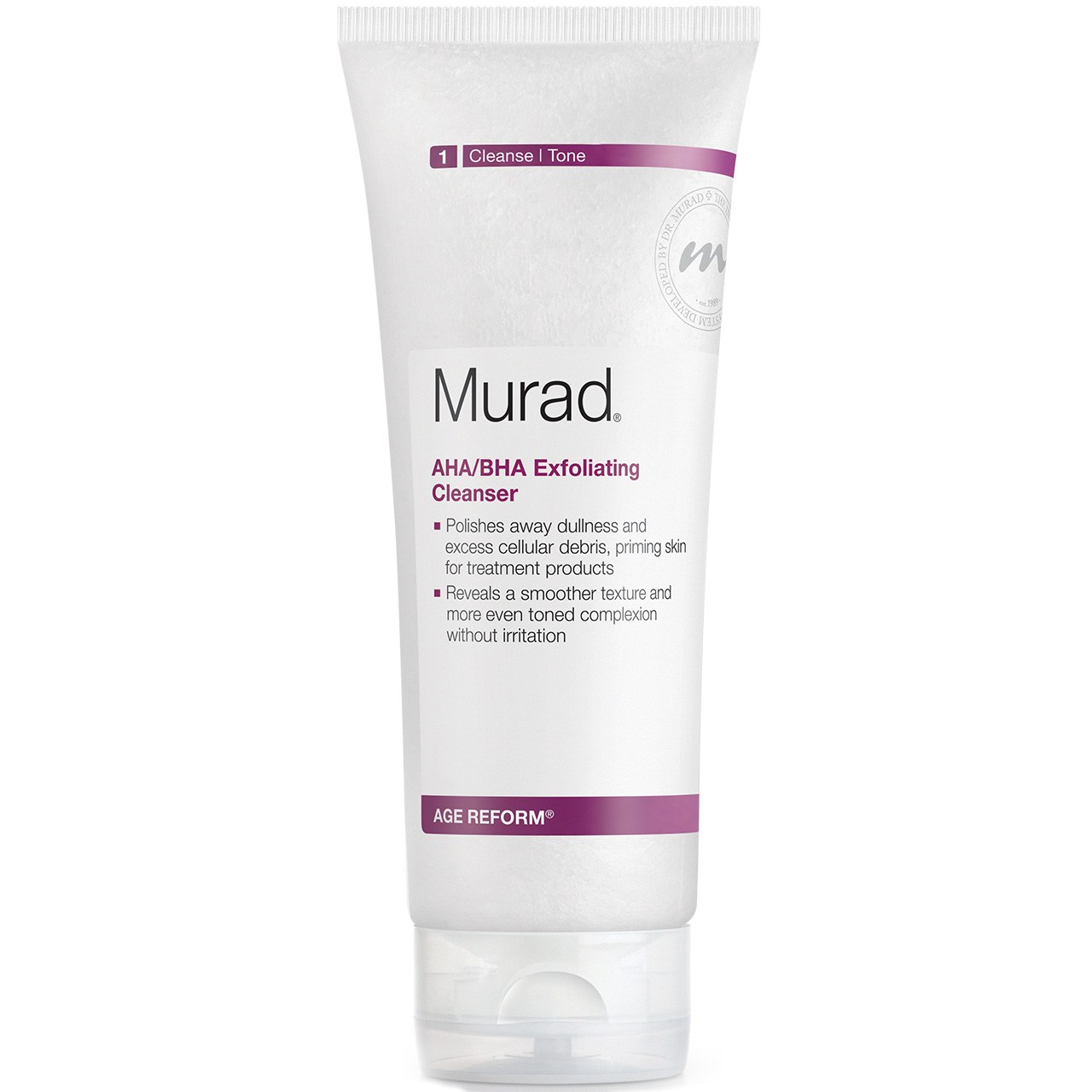 پاک کننده و لایه بردار موردسری age reform مدل aha_ bha exfoliating cleanser حجم 200 میلی لیتر