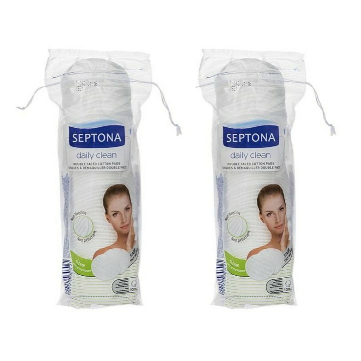 پد آرایشی سپتونا مدل daily clean مجموعه 2 عددی