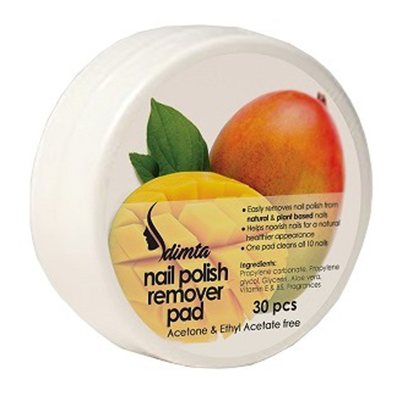 پد لاک پاک کن دیمتا مدل mango بسته 30 عددی