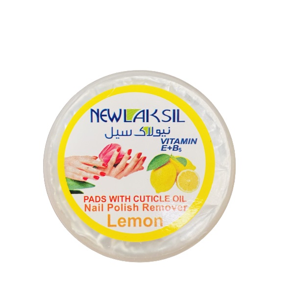 پد لاک پاک کن نیولاک سیل مدل lemon بسته 32 عددی