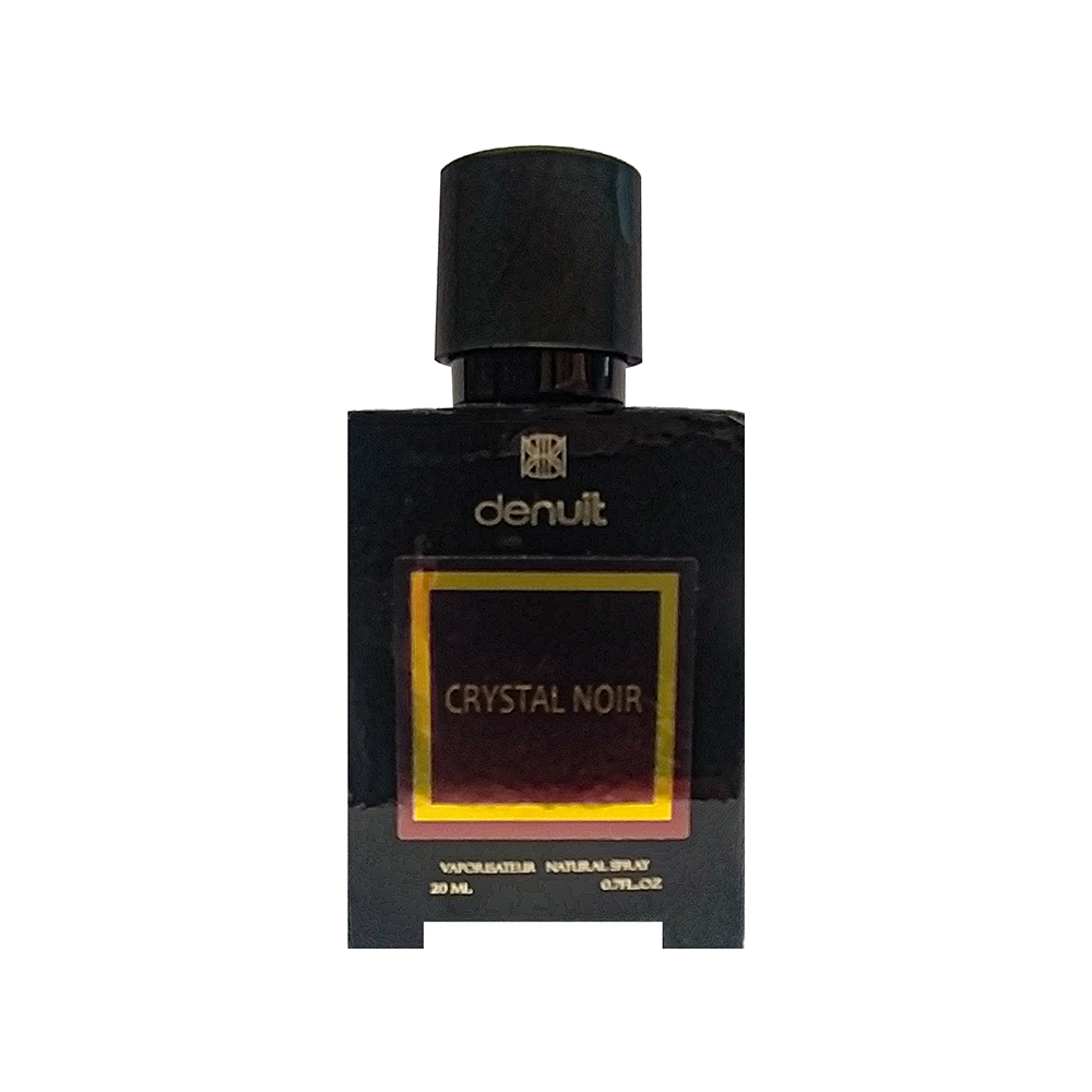 پرفیوم دنویت مدل crystal noir حجم 20 میلی لیتر