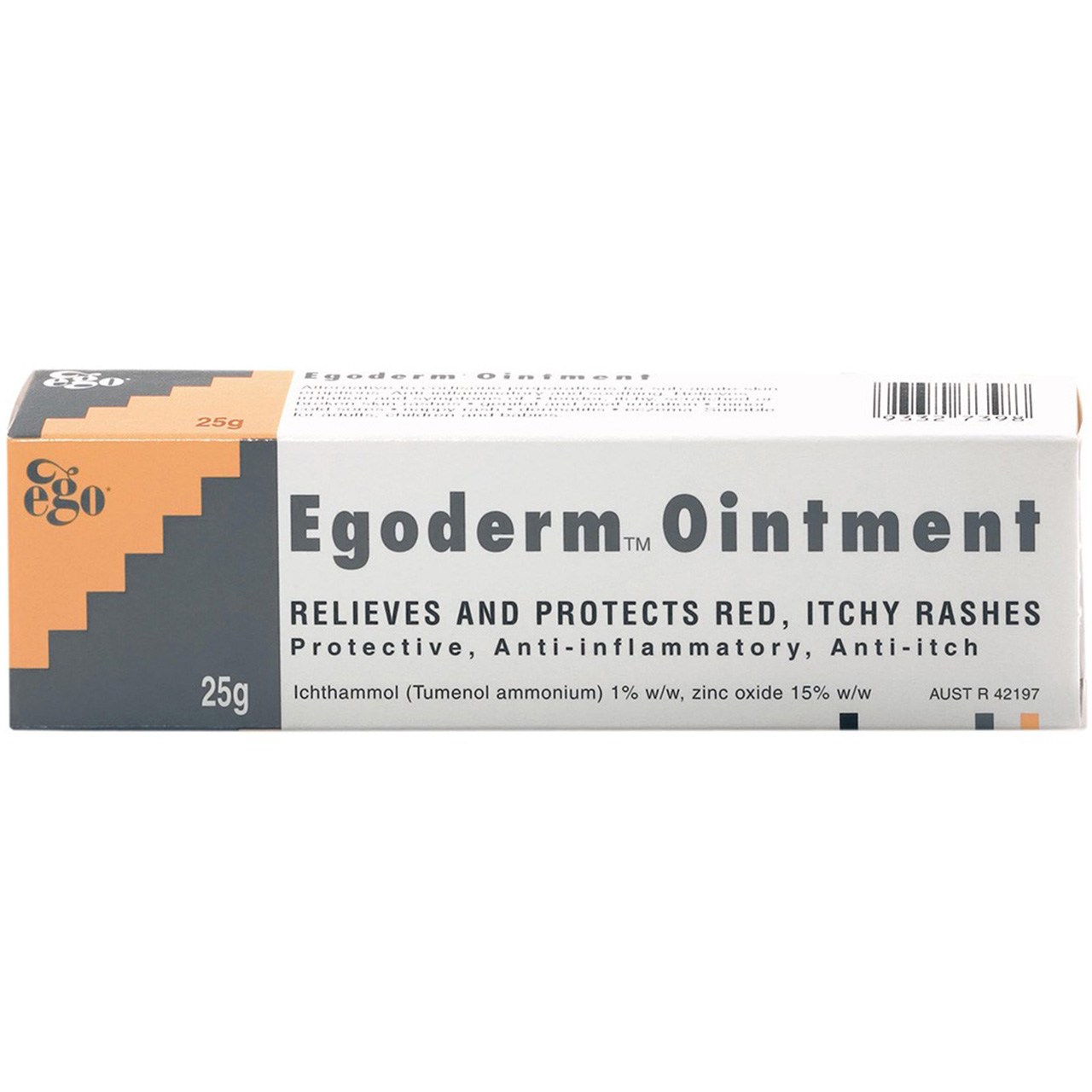 پماد ترمیم کننده ایگو مدل egoderm وزن 25 گرم