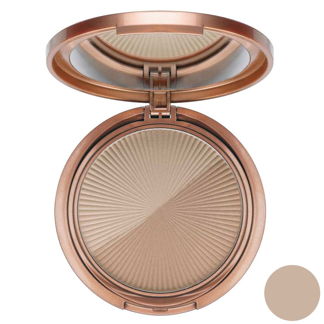 پنکیک فشرده آرت دکو سری bronzing شماره 8