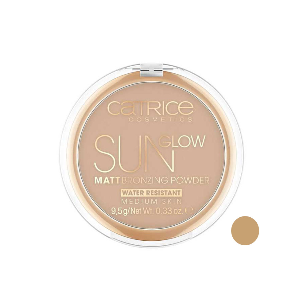 پودر برنز کننده کاتریس مدل sun glow شماره 030