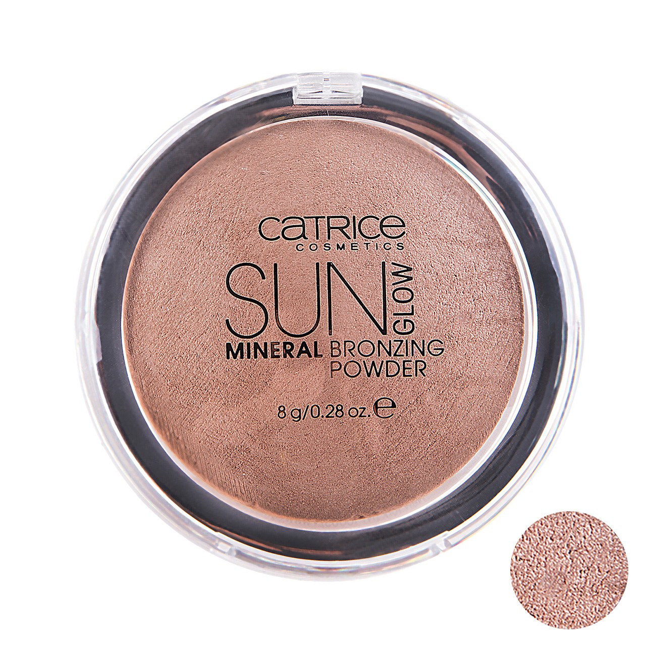 پودر برنزه کاتریس مدل sun glow mineral شماره 010