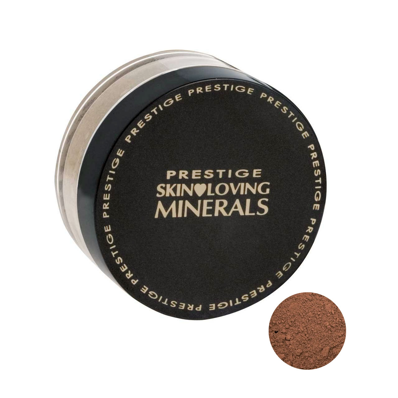 پودر تثبیت کننده پرستیژ مدل gentle finish mineral شماره mfn 08