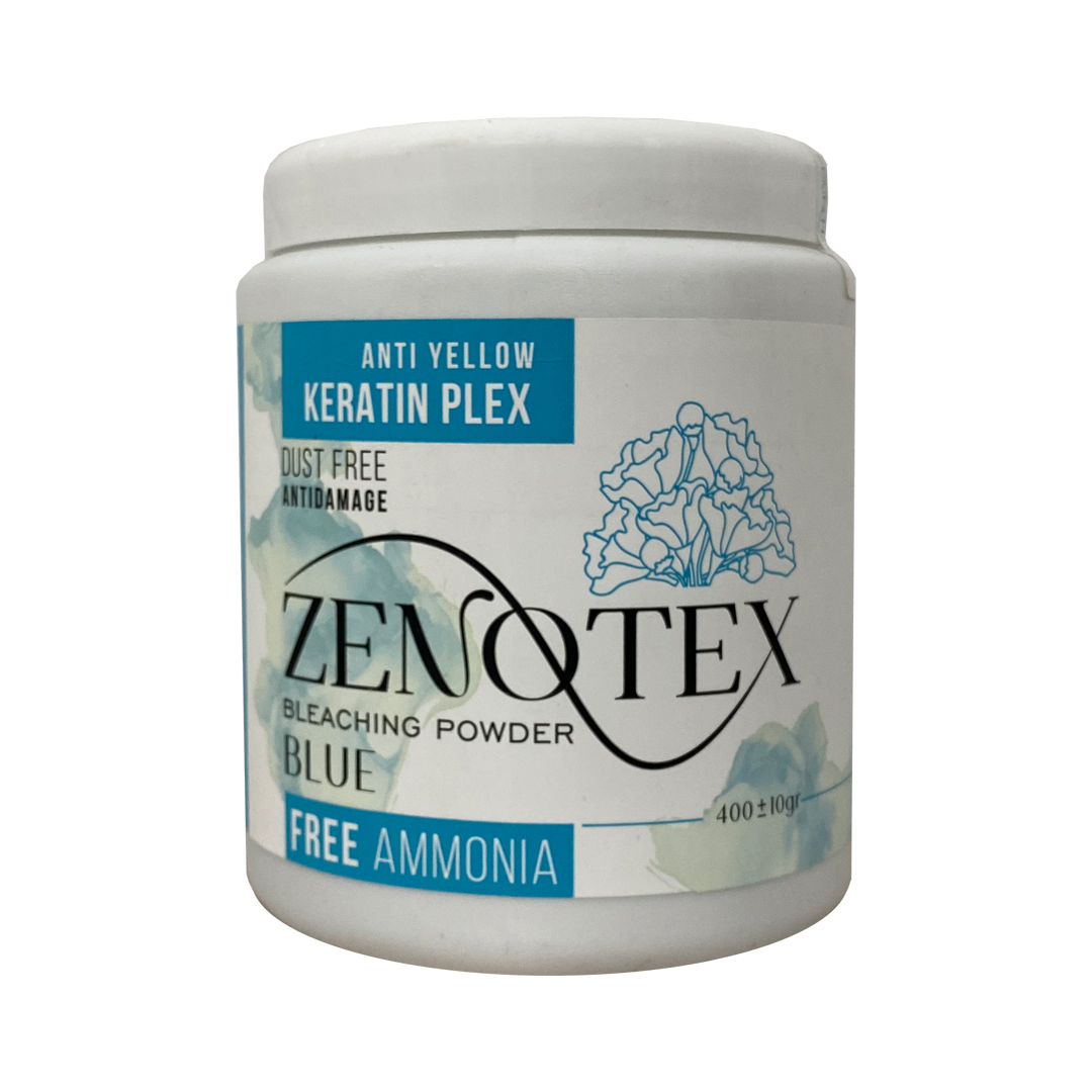پودر دکلره زنوتکس مدل keratin plex وزن 400 گرم