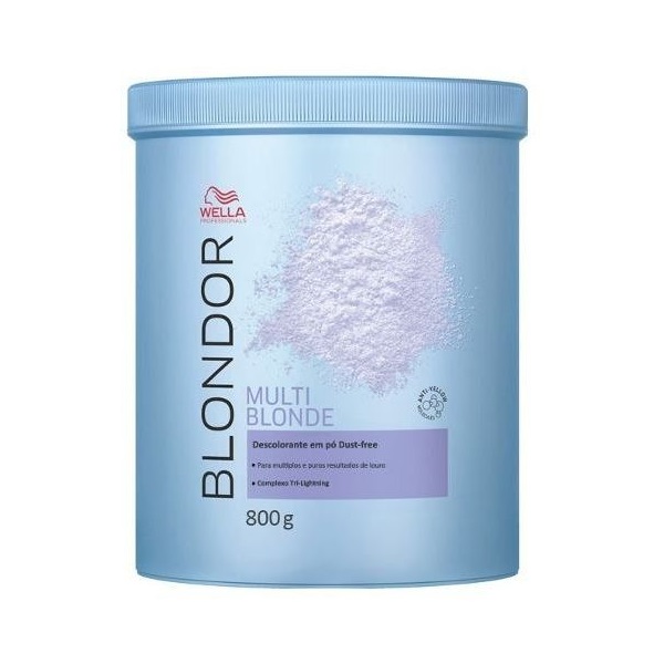 پودر دکلره ولا مدل multi blond وزن 800 گرم