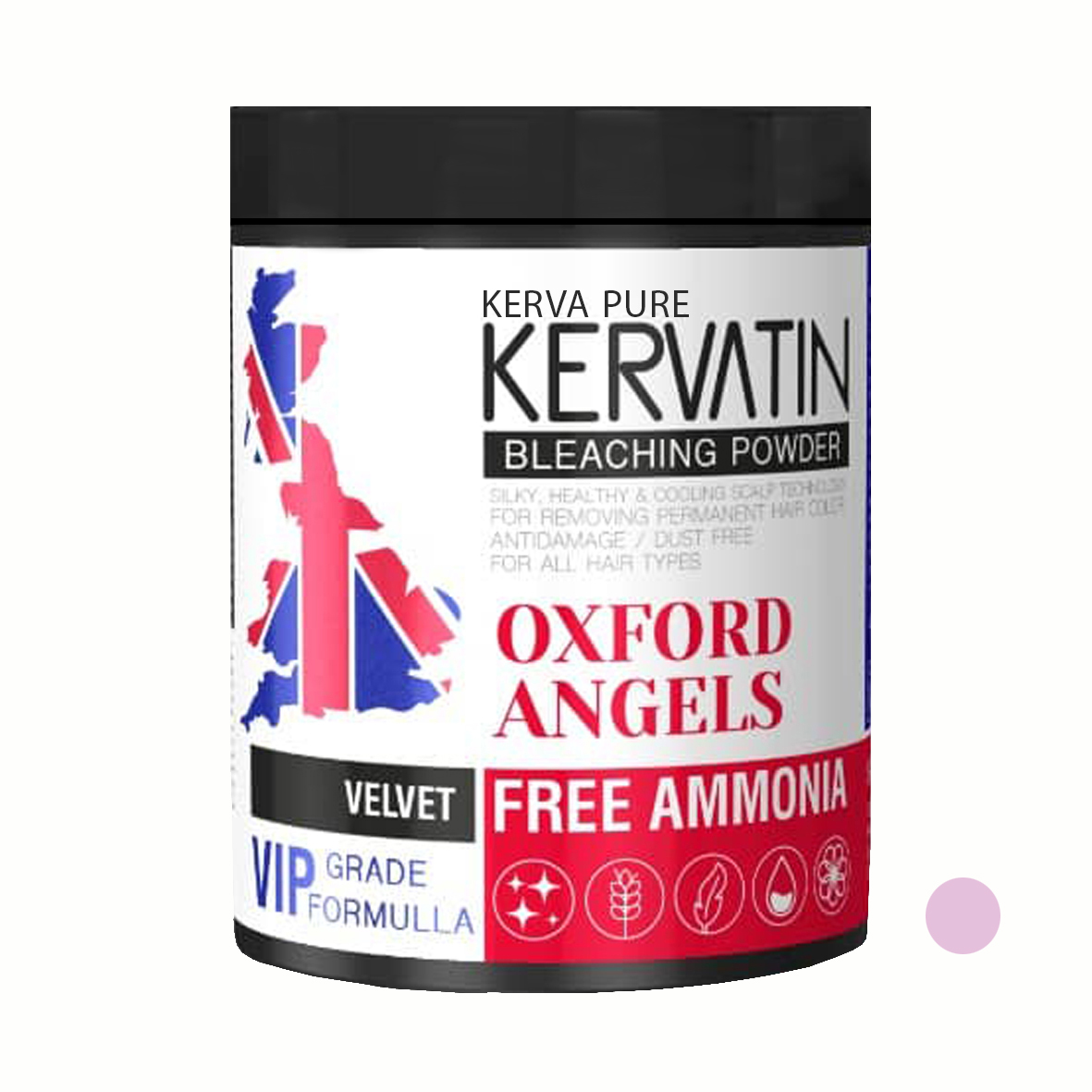 پودر دکلره کروا پیور مدل oxford angels vip وزن 400 گرم