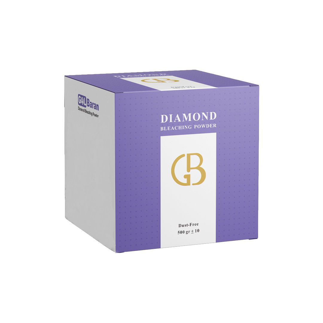 پودر دکلره گلباران مدل diamond وزن 500 گرم
