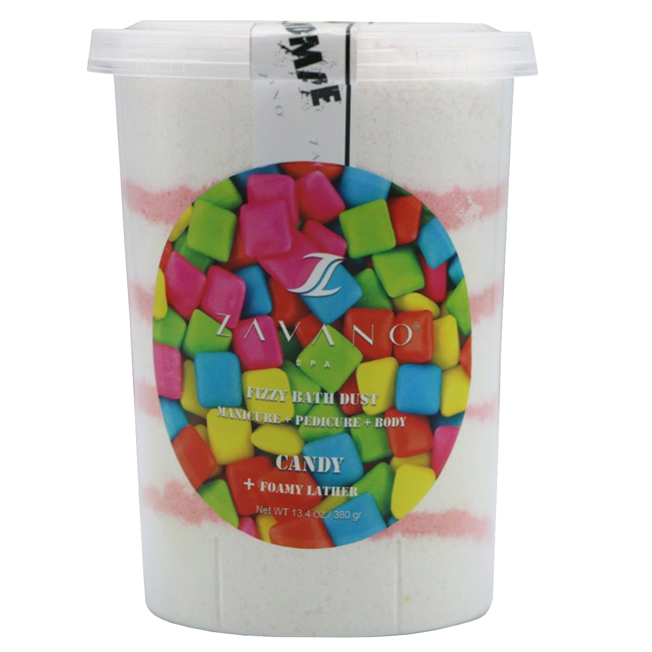پودر مانیکور و پدیکور زاوانو مدل candy وزن 380 گرم