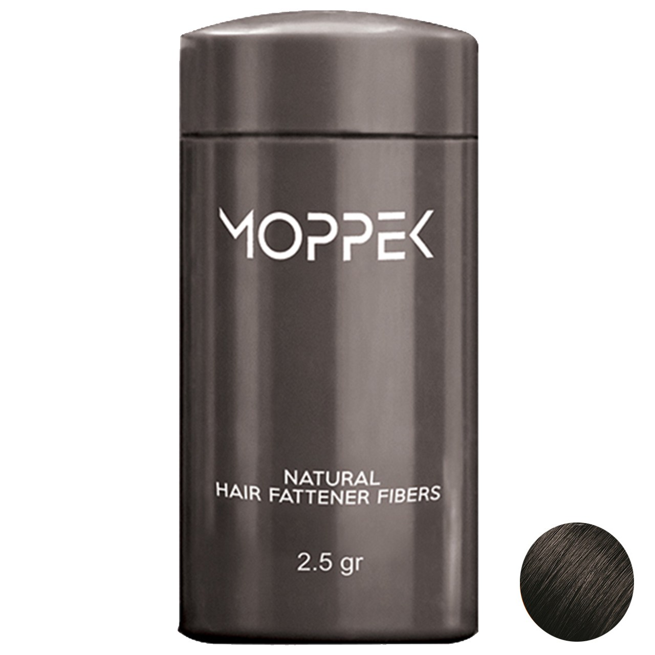 پودر پرپشت کننده مو موپک مدل black وزن 2.5 گرم رنگ مشکی