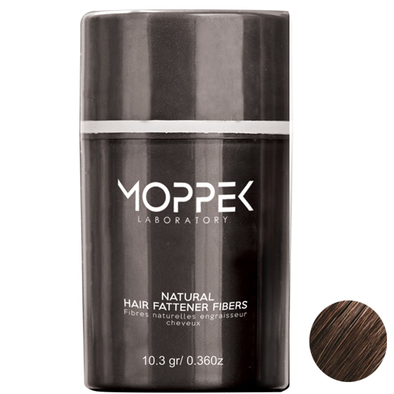 پودر پرپشت کننده مو موپک مدل medium brown وزن 10.3 گرم رنگ قهوه ای متوسط