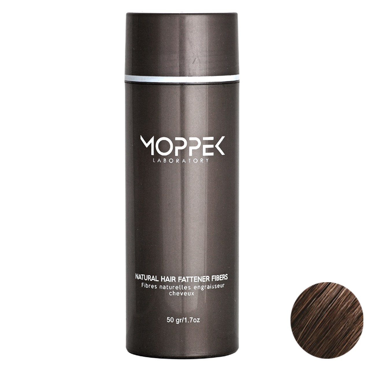 پودر پرپشت کننده مو موپک مدل medium brown وزن 50 گرم