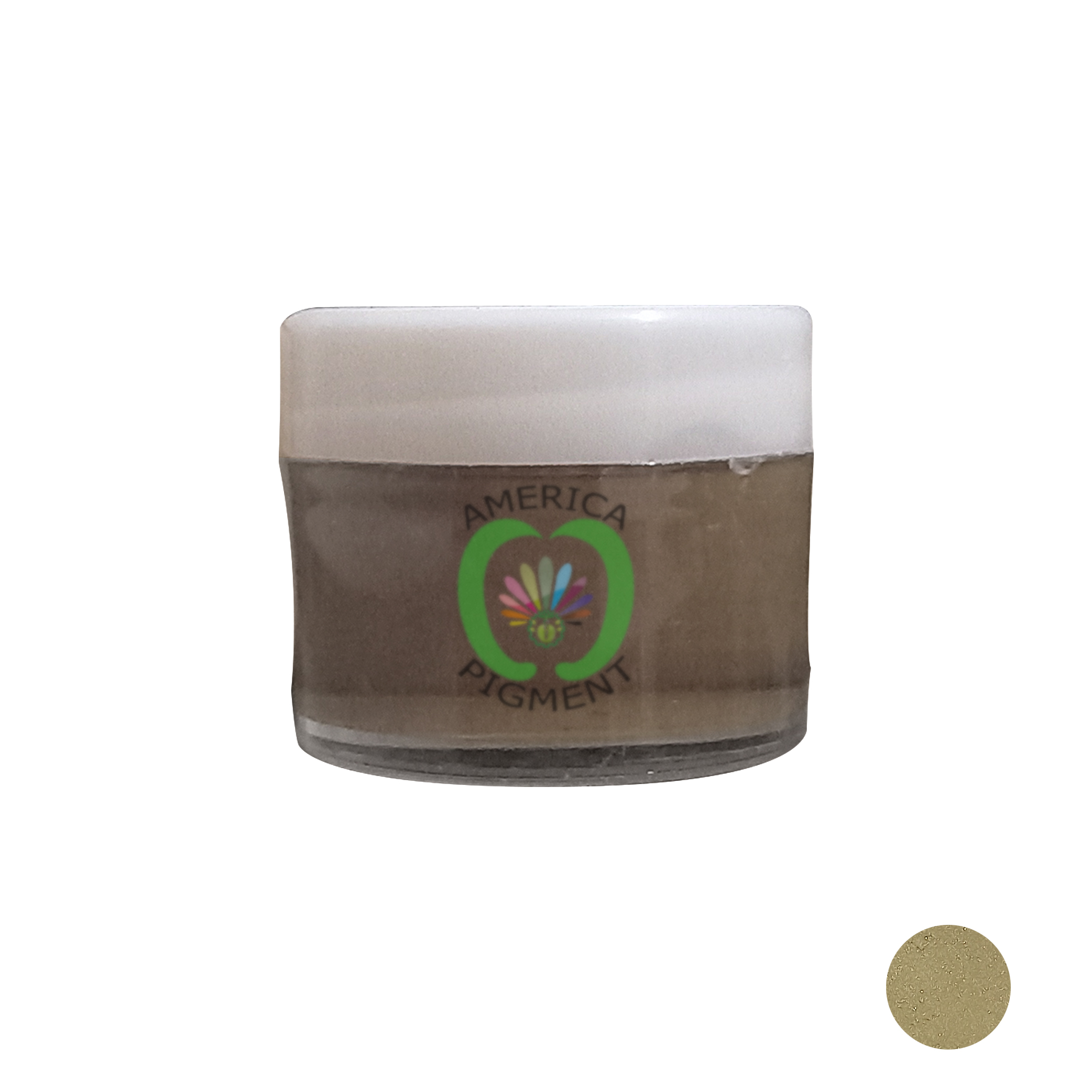 پودر کروم ناخن آمریکاپیگمنت مدل milk 04