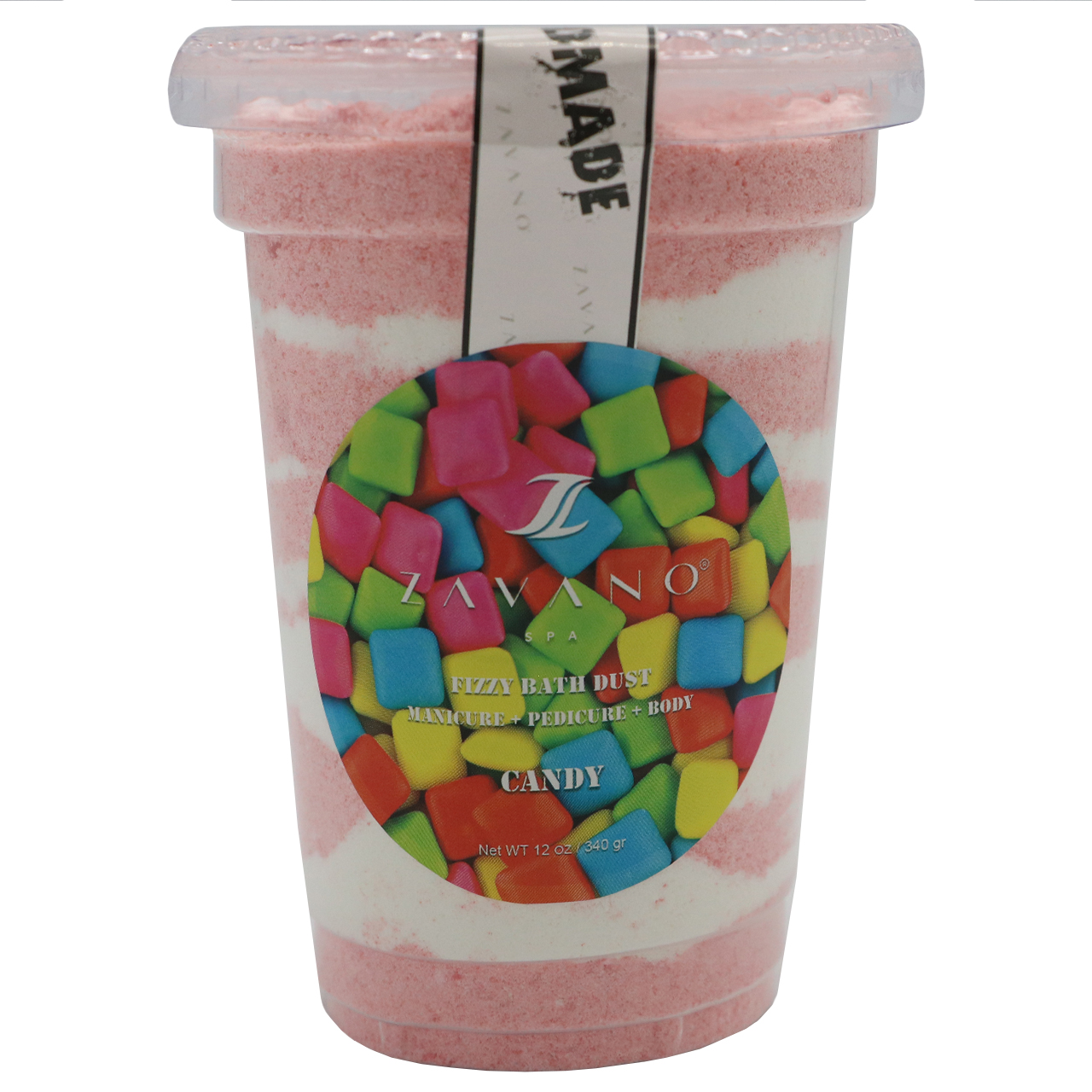 پودر کف دار مانیکور پدیکور زاوانو مدل candy