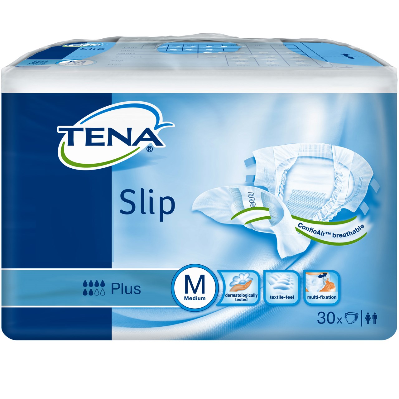 پوشک بزرگسال تنا مدل چسبی 6 قطره medium بسته 30 عددی