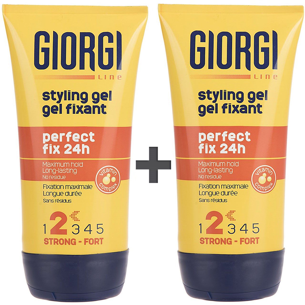 پک ژل موی جیورجی مدل perfect fix 24h red حجم 150 میلی لیتر بسته دو عددی