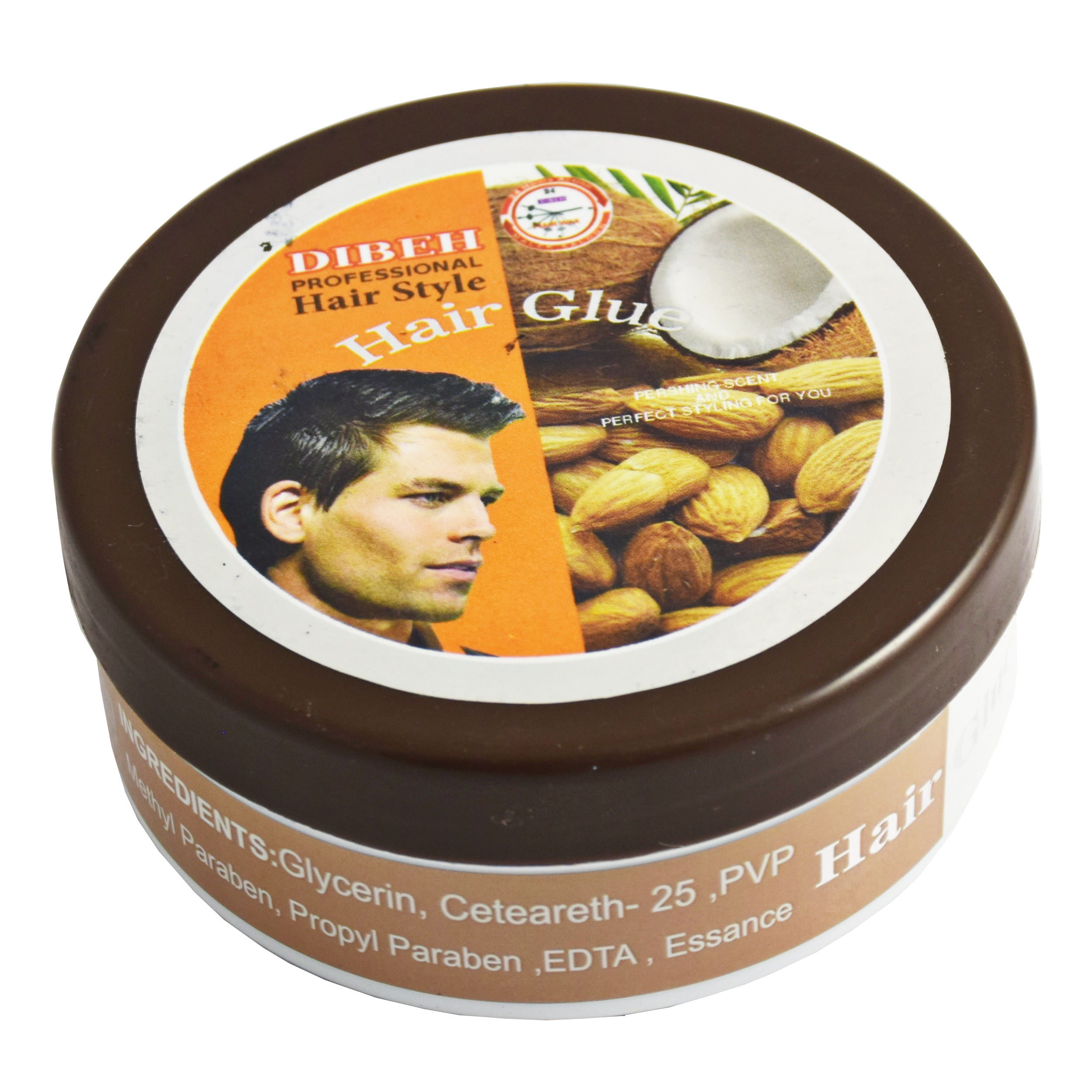 چسب مو دیبه مدل almond حجم 100 میلی لیتر