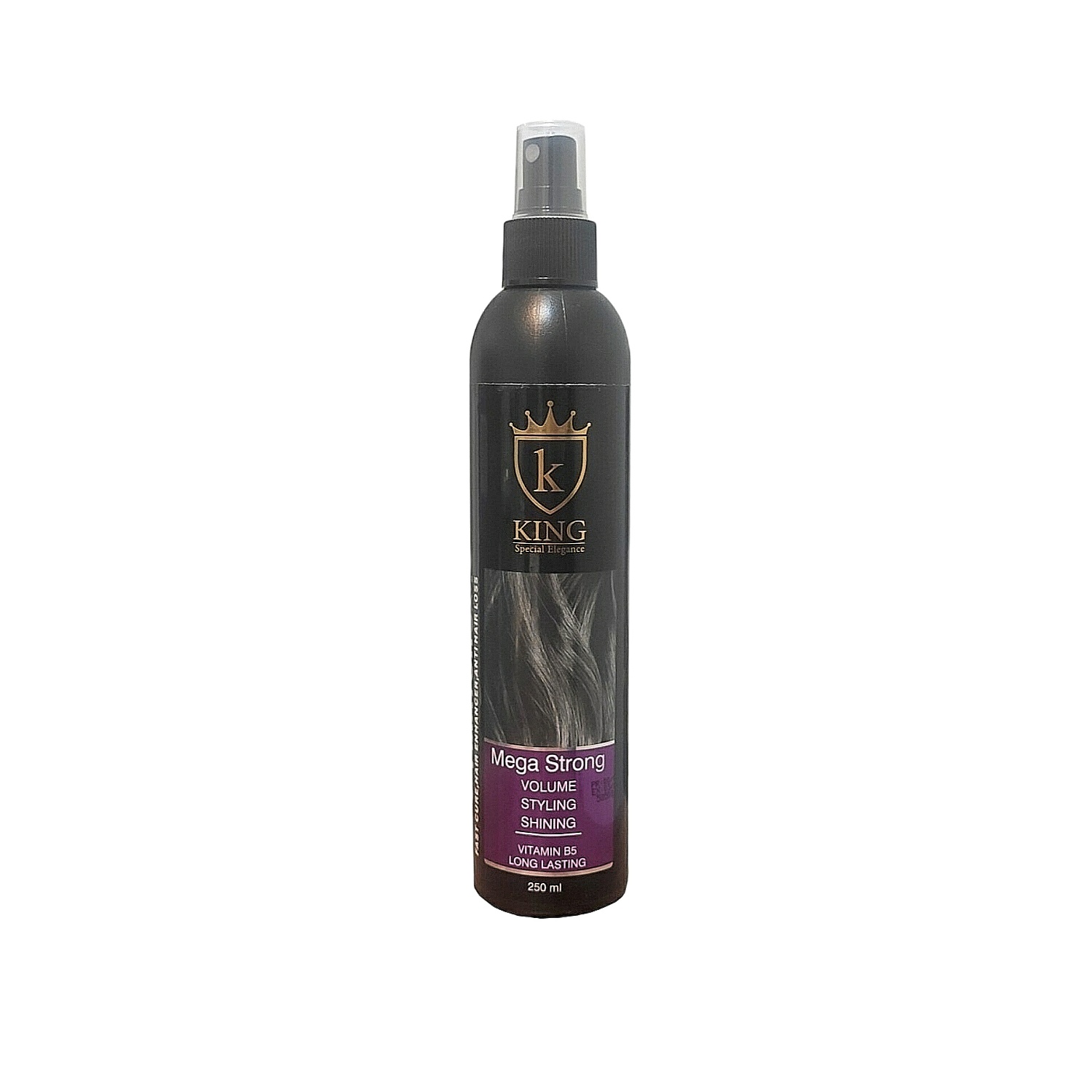 چسب مو کینگ مدل mega strong حجم 250 میلی لیتر