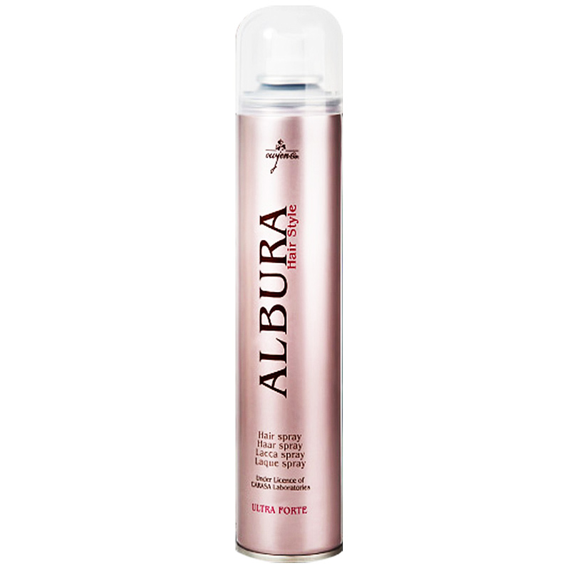 چسب موی سر آلبورا مدل ultra forte حجم 400 میلی لیتر