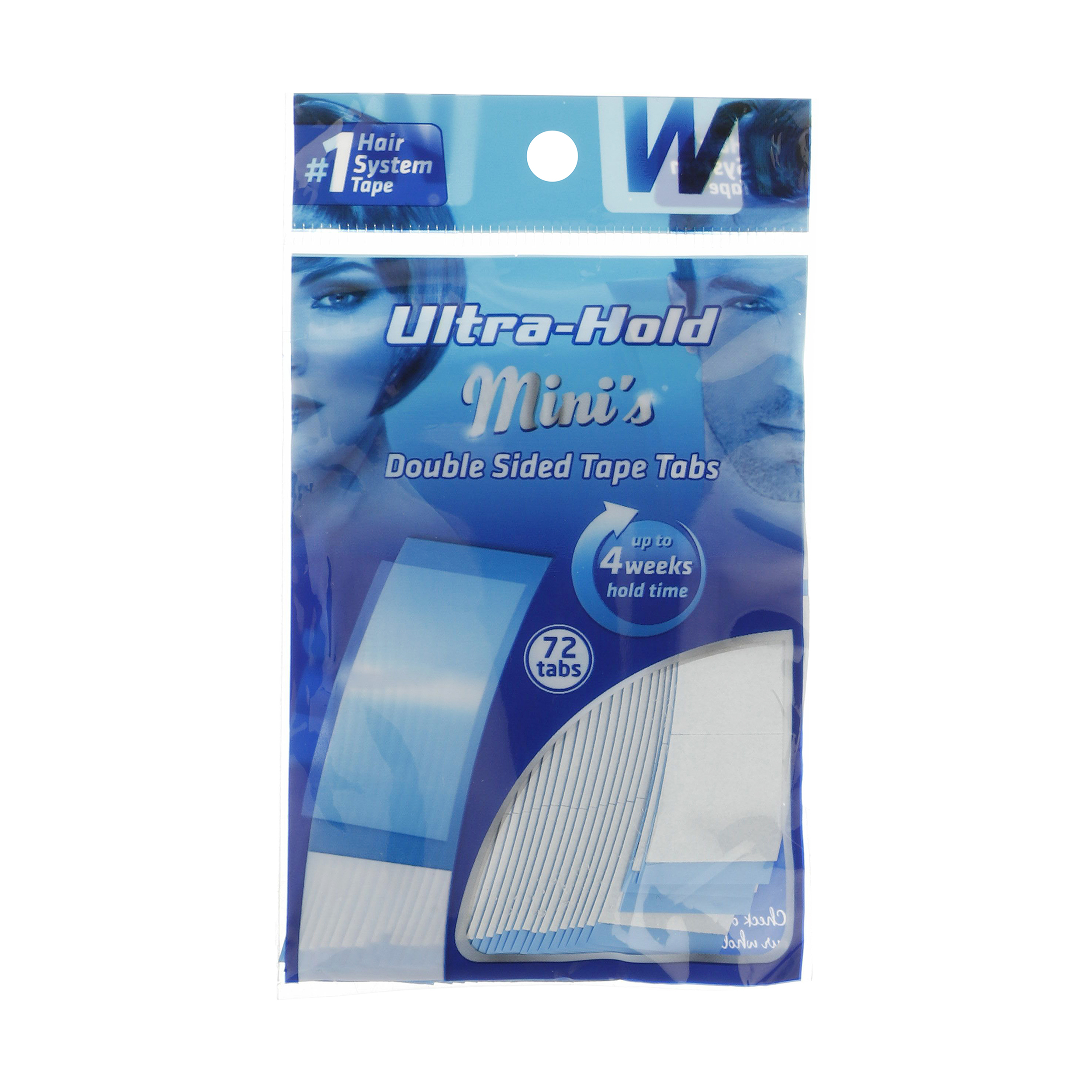 چسب کلاه گیس و پروتز مو اولترا هلد مدل p1006 بسته 72 عددی