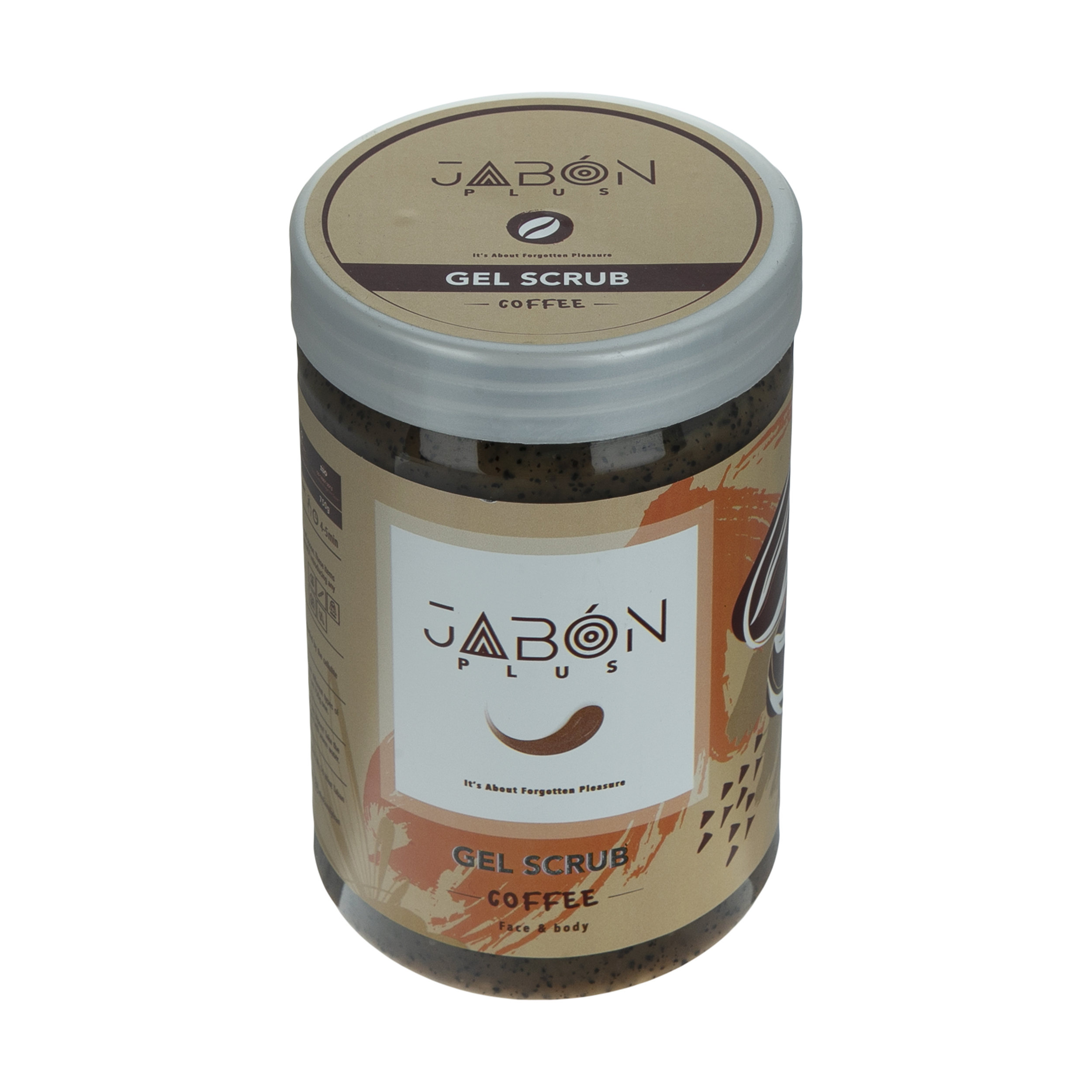 ژل اسکراب لایه بردار پوست ژبن پلاس مدل coffee وزن 750 گرم